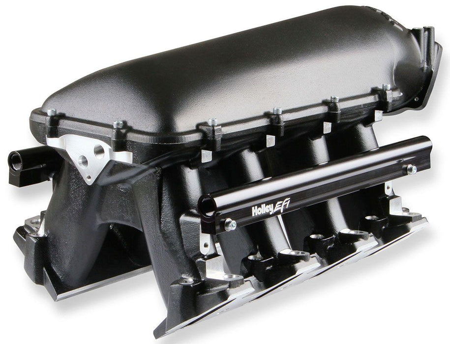 Holley LS3/L92 Hi-Ram Intake Manifold - Black (HO300-117BK)