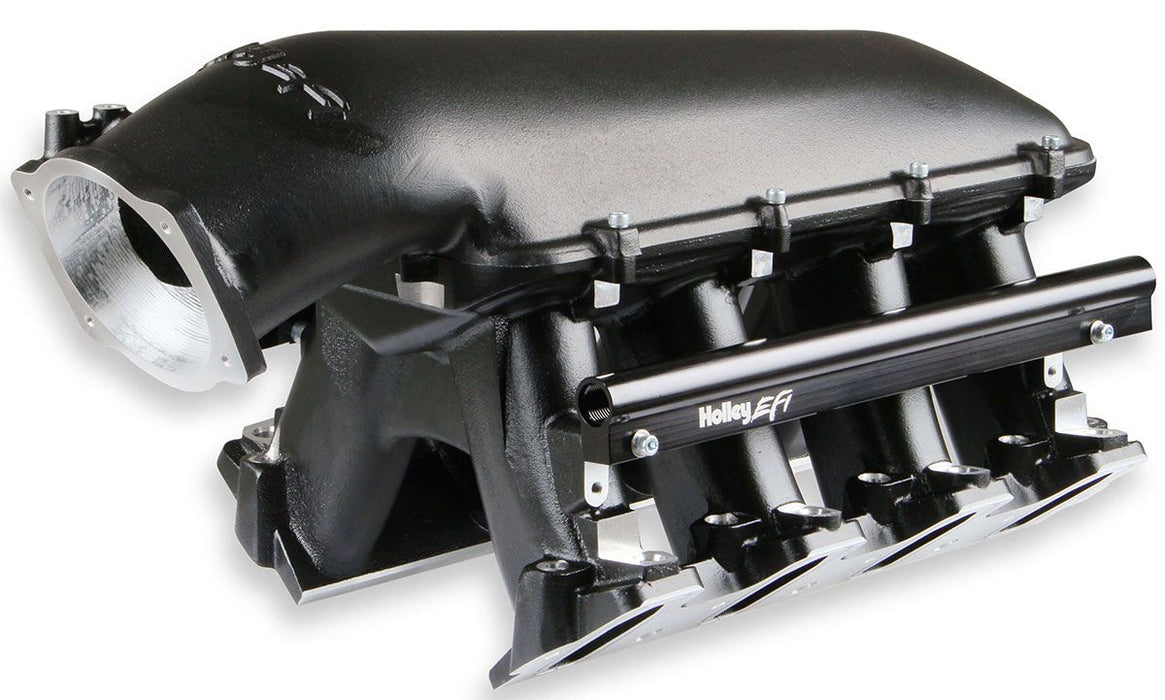 Holley LS3/L92 Hi-Ram Intake Manifold - Black (HO300-117BK)