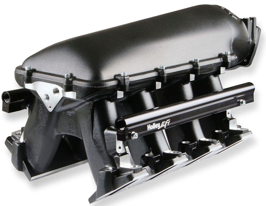 Holley LS1/LS2/LS6 Hi-Ram Intake Manifold - Black (HO300-122BK)