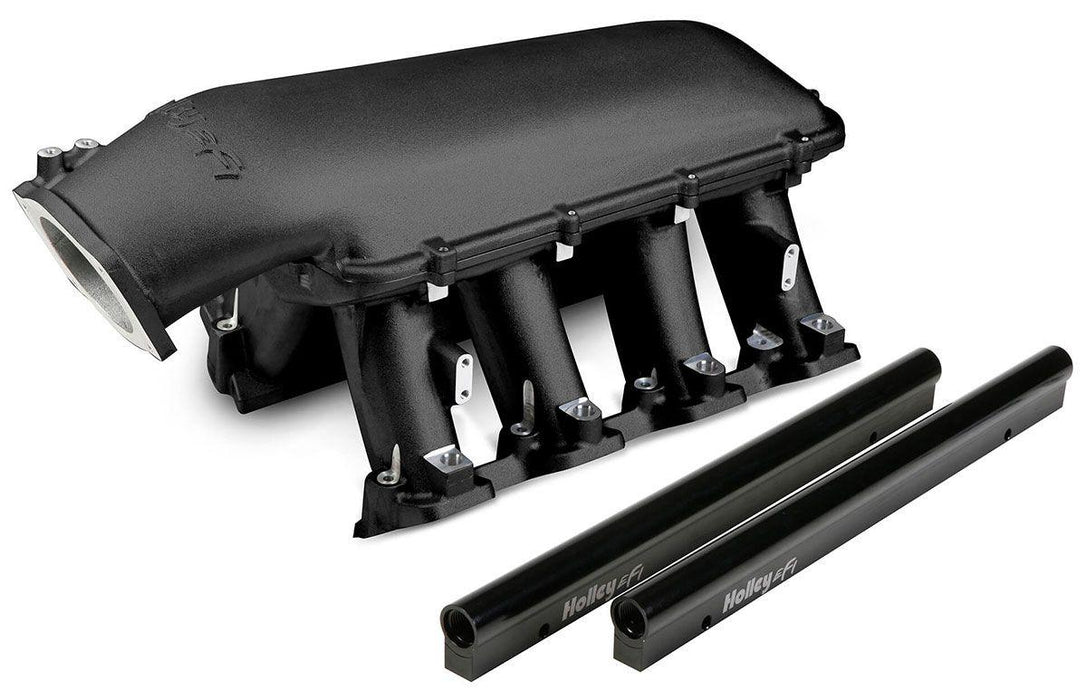 Holley LS1/LS2/LS6 Hi-Ram Intake Manifold - Black (HO300-123BK)