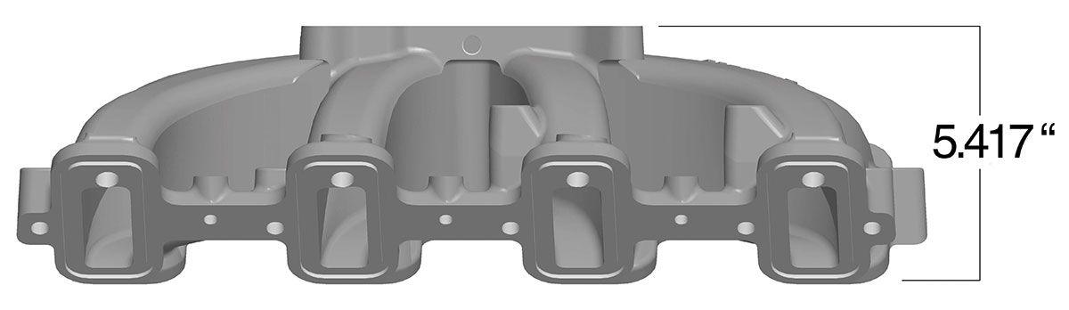 Holley LS3/L92 Single Plane Mid Rise Intake Manifold (HO300-131)