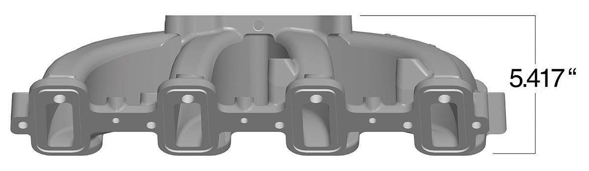 Holley LS3/L92 Single Plane Mid Rise Intake Manifold (HO300-136)