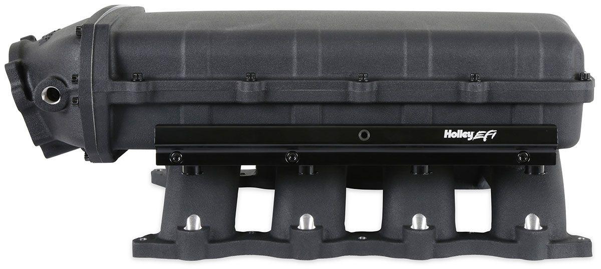 Holley Ultra Lo-Ram Aluminium Intake Manifold, Black (HO300-912BK)