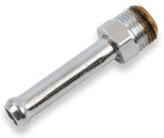 Holley Chrome Universal Straight Fuel Line Fitting (HO34-21) HO34-21