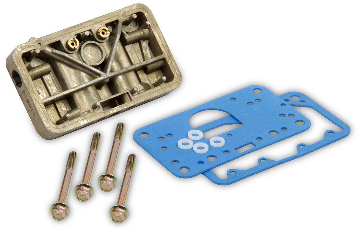 Holley Metering Block Conversion Kit, Model 4160 To 4150 (HO34-6) HO34-6