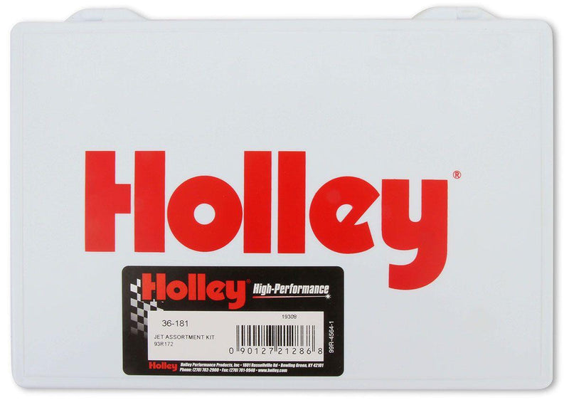 Holley Jet Assortment Kit Containing 2 Each of Sizes #64 - #99 (HO36-181) HO36-181