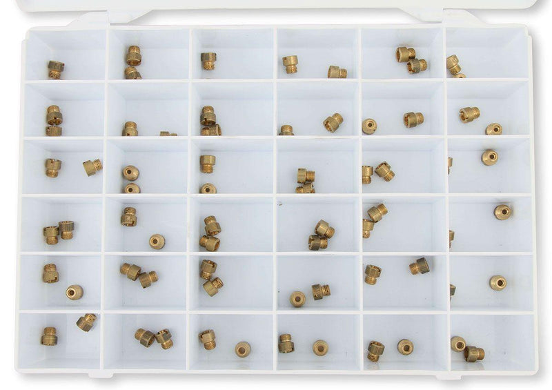 Holley Jet Assortment Kit Containing 2 Each of Sizes #64 - #99 (HO36-181)