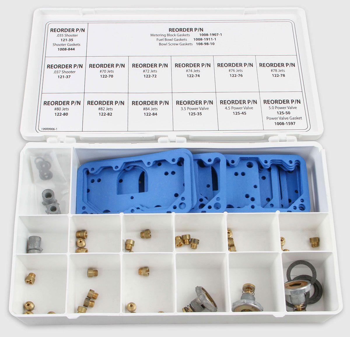 Holley Tuning/Calibration Kit For Double Pump Carburettor (HO36-182) HO36-182