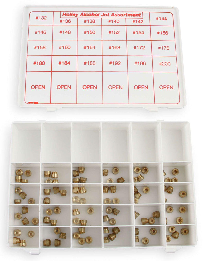 Holley Alcohol Jet Kit Standard Length; 5/16-32 Thread (HO36-201) HO36-201