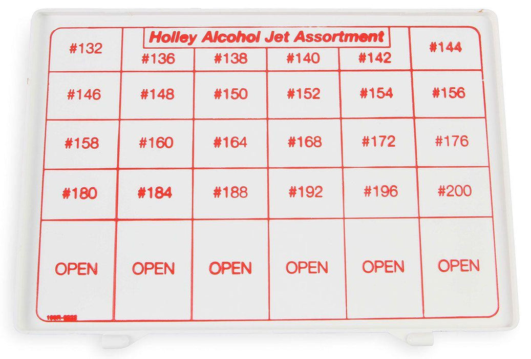 Holley Alcohol Jet Kit Standard Length; 5/16-32 Thread (HO36-201)