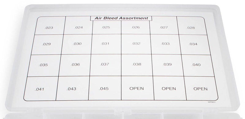 Holley Air Bleed Assortment Kit (HO36-240)