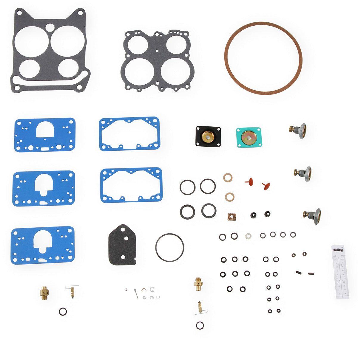 Holley 3-1346 Carburetor Renew Kit – Marine Carburetor Rebuild Kit With Gaskets, Diaphragm, Needle & Seat, Power Valve - View #3