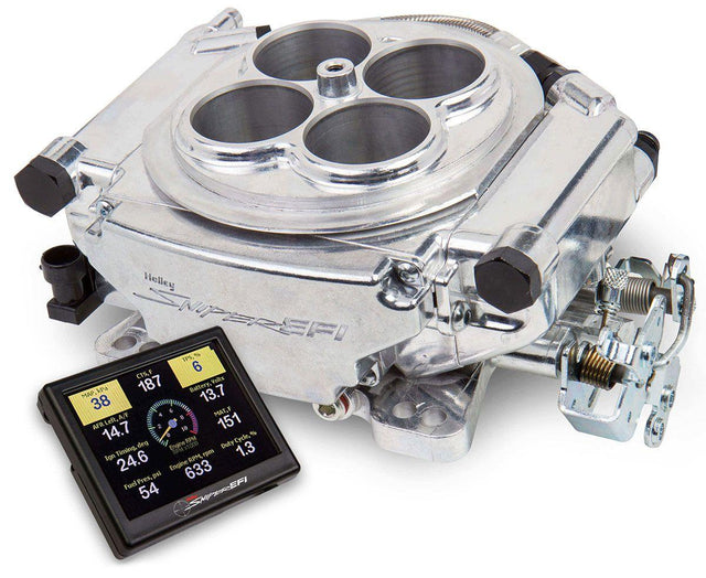 Holley Sniper EFI 4BBL Self Tuning System - Shiny Finish (HO550-512) HO550-512