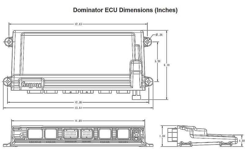 Holley Dominator EFI ECU Only (HO554-114)
