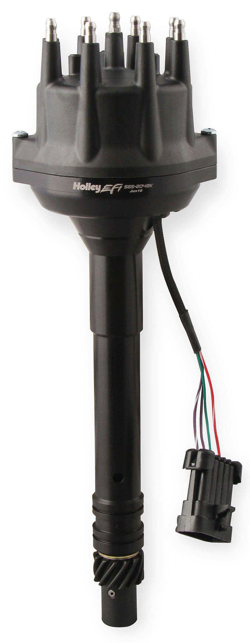 Holley EFI Dual Sync Distributor - Black (HO565-200BK) HO565-200BK