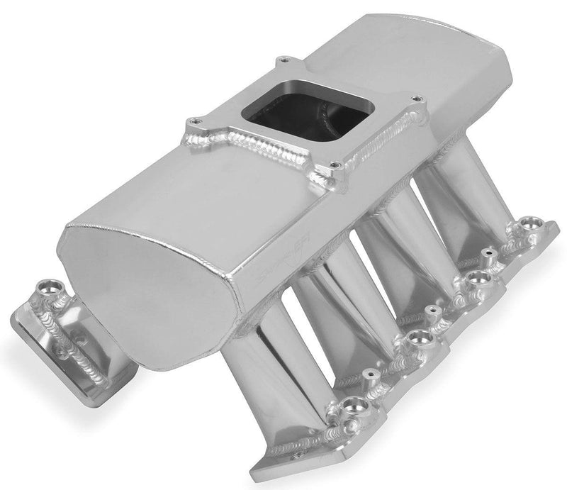 Holley Fabricated Sniper EFI Intake Manifold - Silver (HO822051) HO822051