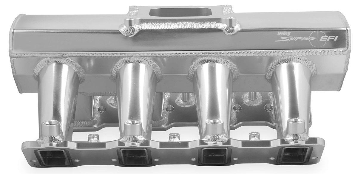 Holley Fabricated Sniper EFI Intake Manifold - Silver (HO822051)