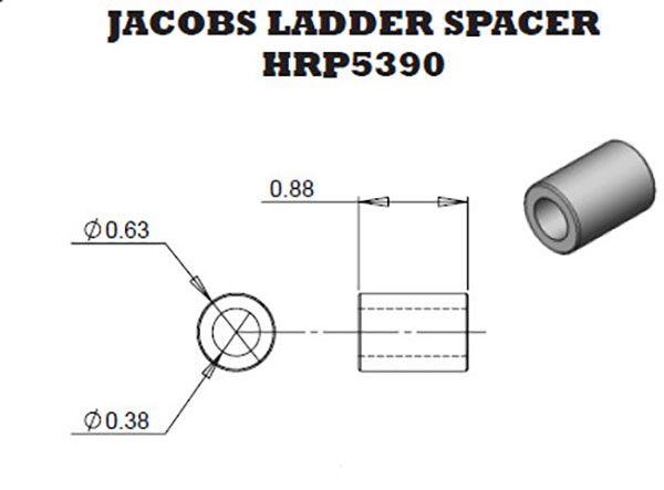 HRP Aluminium Spacer (HRP-5390) HRP-5390