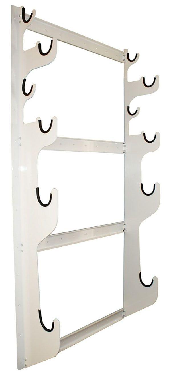 HRP Wall Mount Axle Rack (HRP-6773-WHT) HRP-6773-WHT