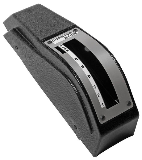 Hurst Shifter Cover, Plastic, Black, Quarter Stick, Each (HU1300055) HU1300055