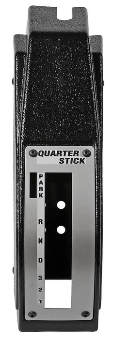 Hurst Shifter Cover, Plastic, Black, Quarter Stick, Each (HU1300055)