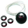 Hurst Shift Knob, Round, Plastic, Black, Automatic, Manual Transmission, Each (HU1630050) HU1630050