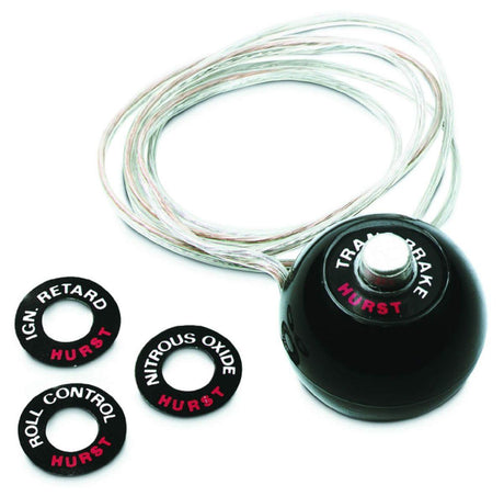 Hurst Shift Knob, Round, Plastic, Black, Automatic, Manual Transmission, Each (HU1630050) HU1630050