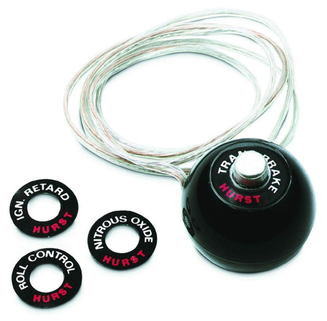 Hurst Shift Knob, Round, Plastic, Black, Automatic, Manual Transmission, Each (HU1630050) HU1630050