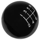 Hurst Shift Knob, Round, Plastic, Black, 6-Speed Pattern, Manual Transmission, Each (HU1630140) HU1630140