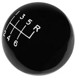 Hurst Shift Knob, Round, Plastic, Black, 6-Speed Pattern, Manual Transmission, Each (HU1630140)