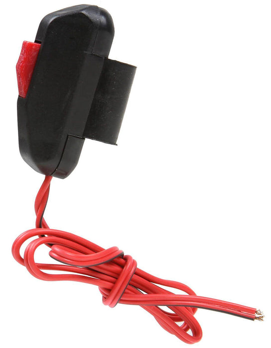 Hurst Switch, Push Button, Momentary, Launch, Nitrous, Trans-Brake, Plastic, Black, 10 Amps, with Cord, Each (HU2483875)