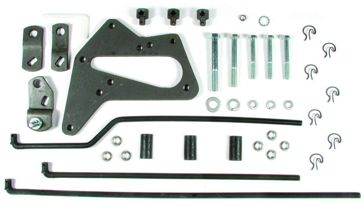 Hurst Shifter Installation Kit, Super Shifter 3, Top Loader, 432/433, For Ford, Kit (HU3738615)