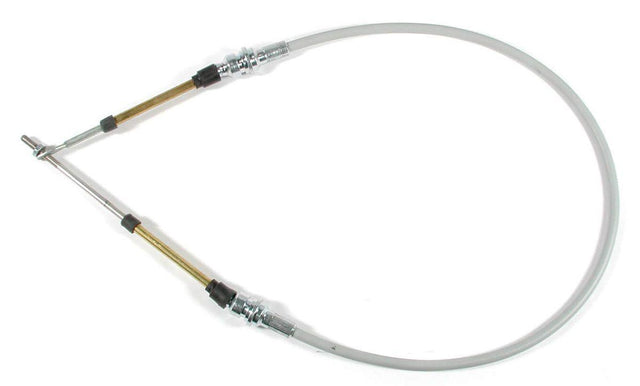 Hurst Shifter Cable, 3 ft. Length, Morse Style, Eyelet/Threaded Ends, Gray, Each (HU5000023) HU5000023
