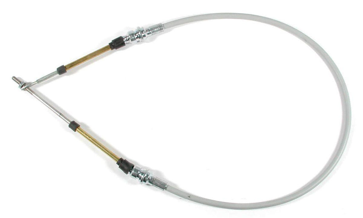 Hurst Shifter Cable, 3 ft. Length, Morse Style, Eyelet/Threaded Ends, Gray, Each (HU5000023)