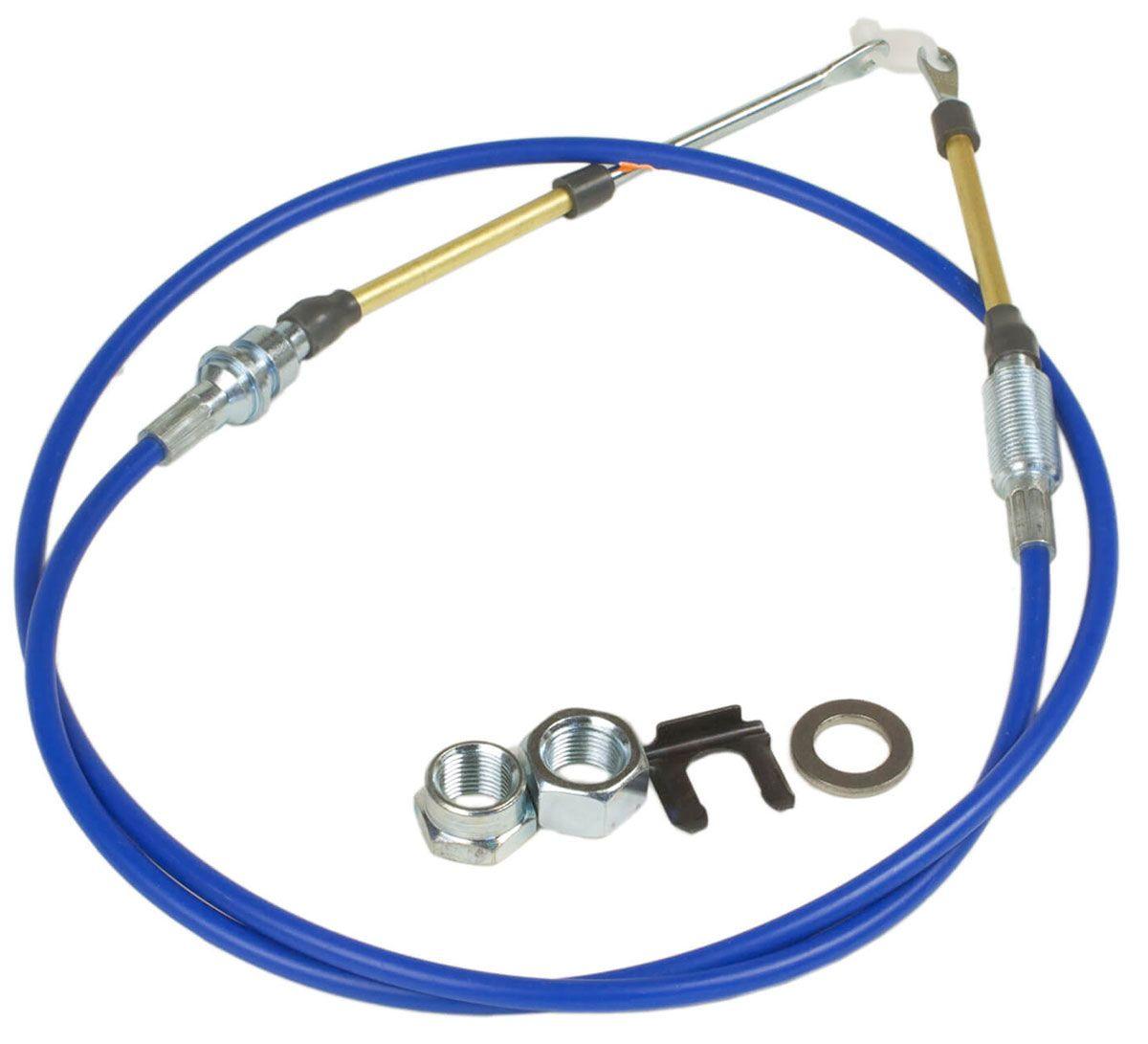 Hurst Shifter Cable, 5 ft. Length, Morse Style, Eyelet/Eyelet Ends, Gray, Each (HU5000029) HU5000029