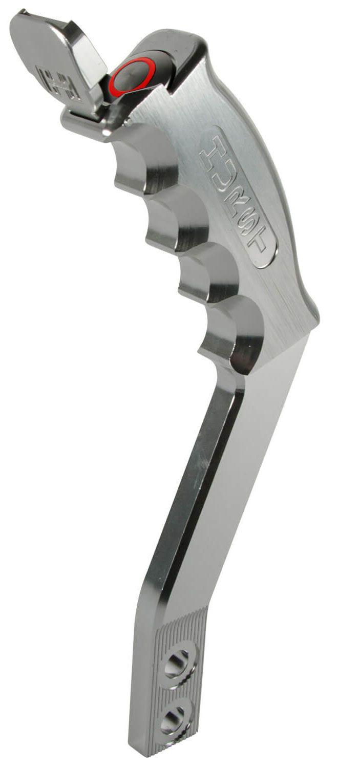 Hurst Shifter Stick, Nitro Stick 2, Lay Back Type, Aluminium, Clear Anodised, 8.75 in. Length, Manual, Each (HU5381000)