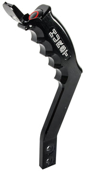 Hurst Shifter Stick, Nitro Stick 2, Lay Back Type, Aluminium, Black Anodised, 8.75 in. Length, Manual, Each (HU5381001)