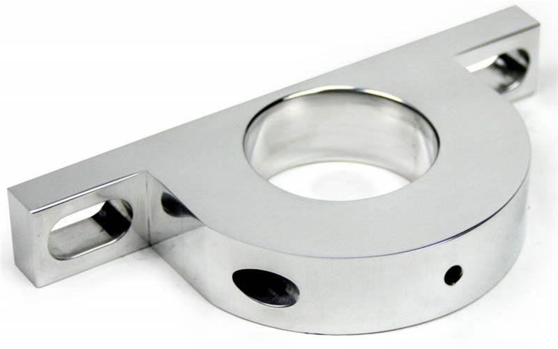 IDIDIT UNDERDASH MOUNT 2-1/4" HOLE BILLET POLISHED ALUM IDIDIT - 2310500040 (ID2310500040)