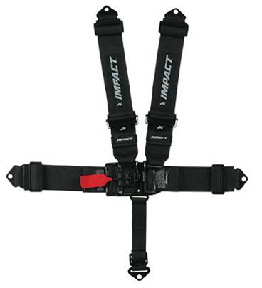 Impact Latch & Link 3" Shoulder 3" Lap 5pt Harness Belts SFI