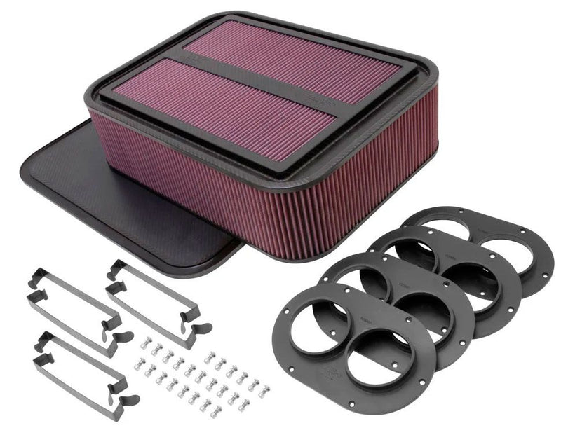 K&N Custom Racing Large Sprintcar Air Box Assembly (KN100-8593) KN100-8593