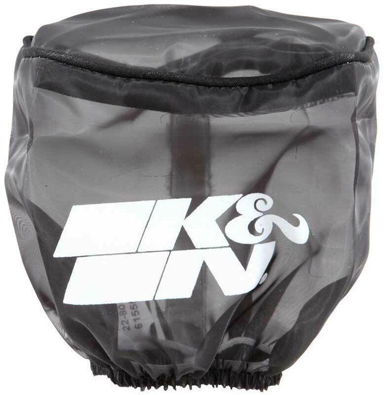 K&N Black Round Precharger Filter Wrap (KN22-8012PK) KN22-8012PK