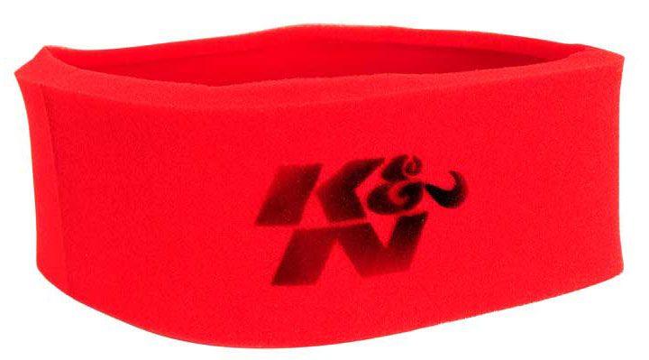 K&N Red Foam Round Straight Precharger Filter Wrap (KN25-3760) KN25-3760