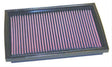 K&N Replacement Panel Filter (A1366) (KN33-2168) KN33-2168