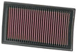 K&N Replacement Panel Filter (KN33-2927) KN33-2927