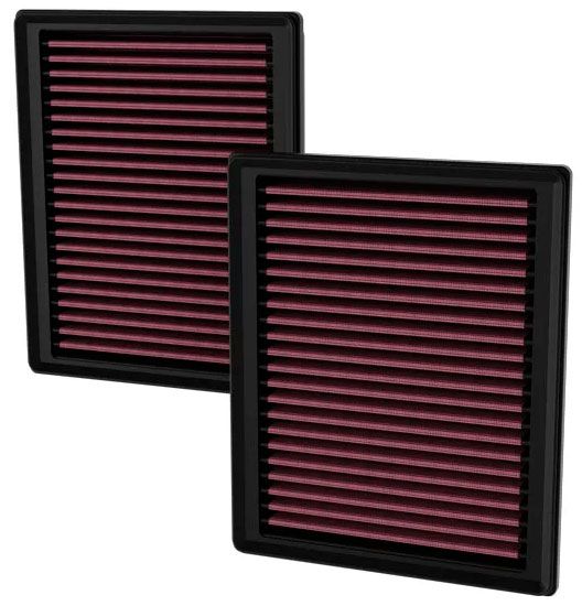 K&N Replacement Panel Filters, (2 x Filters) (KN33-5135) KN33-5135