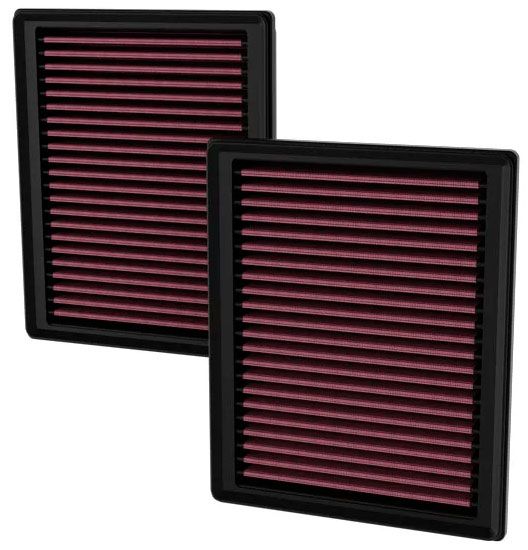 K&N Replacement Panel Filters, (2 x Filters) (KN33-5135)