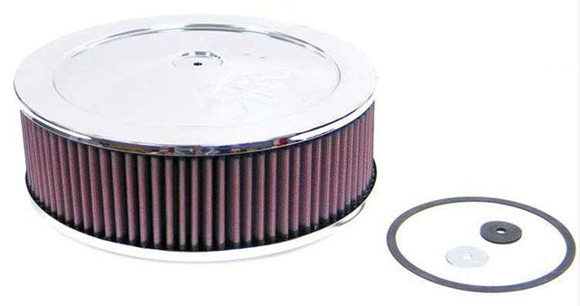 K&N Chrome Custom Air Cleaner Assembly 11 x 3-1/2" (KN60-1140) KN60-1140