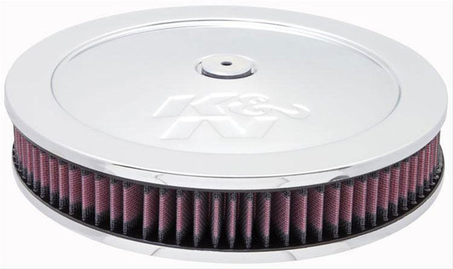 K&N Chrome Custom Air Cleaner Assembly 11 x 2-3/16" (KN60-1170) KN60-1170