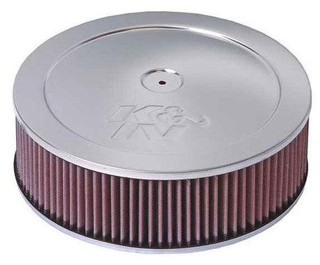 K&N Chrome Custom Air Cleaner Assembly (KN60-1180) KN60-1180