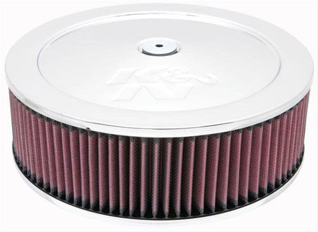 K&N Chrome Custom Air Cleaner Assembly 11 x 3-1/2" (KN60-1230) KN60-1230